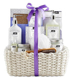 Source Verite Relaxation Spa Gift Basket (Grand Lavender), Spa Gift Sets, Lavender Gifts, Relaxation Gifts, Self-Care Gifts