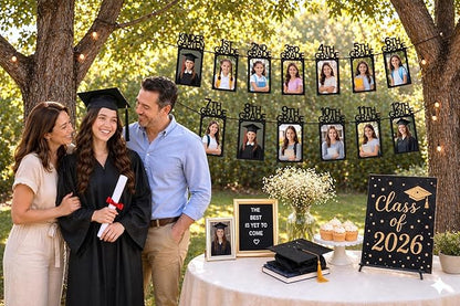 PartyHooman Graduation Photo Banner K-12, Kindergarten to 12th Grade - Image 7