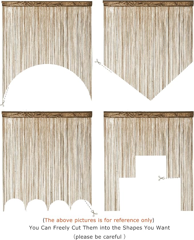 Beaded Curtain Door String Curtains - Image 5