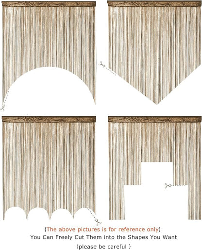 Beaded Curtain Door String Curtains - Image 5