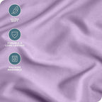 Bare Home Microfiber Body Pillow Cover - Ultra Soft & Cooling - Double Brushed - Envelope Closure - Easy Care (20''x54'' Body Pillow Cover, Lavender)