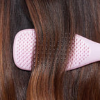 Tangle Teezer Ultimate Detangler Brush for Wet & Dry Hair, Eliminates Knots & Reduces Breakage for All Hair Types, Millennial Pink