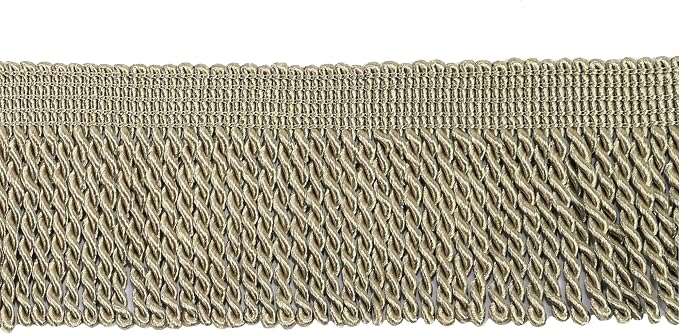 BEL AVENIR Bullion Fringe Trim Curtain Fringes 5 Yard x 2.5 Inches Sewing | - Image 2