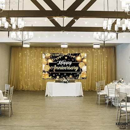 KatchOn Gold Happy Anniversary Banner - Image 6