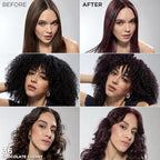 L'Oreal Paris Feria Multi-Faceted Shimmering Permanent Hair Color, 36 (Chocolate Cherry) Deep Burgundy Brown, Pack of 2 Hair Dye Kit