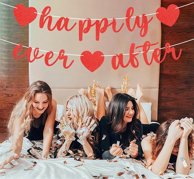 Pre-Strung Happily Ever After Banner - Image 4