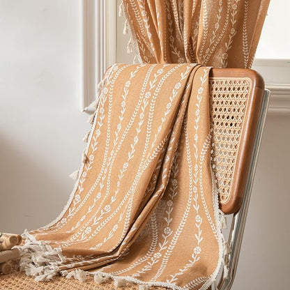 Sutuo Home Boho Curtains 63 Inches Length - Image 3