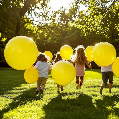 30 Pack Yellow Balloons 36 inch Yellow Latex Large Balloons - Image 6