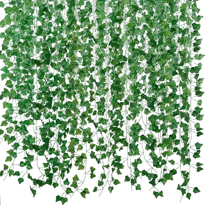 Freyalife Fake Vines for Room Decor Artificial Ivy Leaves Hanging Greenery by Unknown