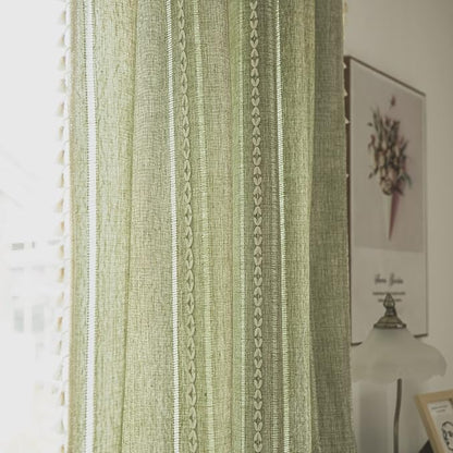 Sutuo Home Boho Curtains for Bedroom Living Room 84 Inches Long, Light - Image 8