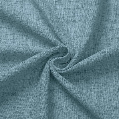 Tollpiz Short Linen Curtains Bedroom Rod Pocket Semi Sheer Curtain Burlap Light - Image 9