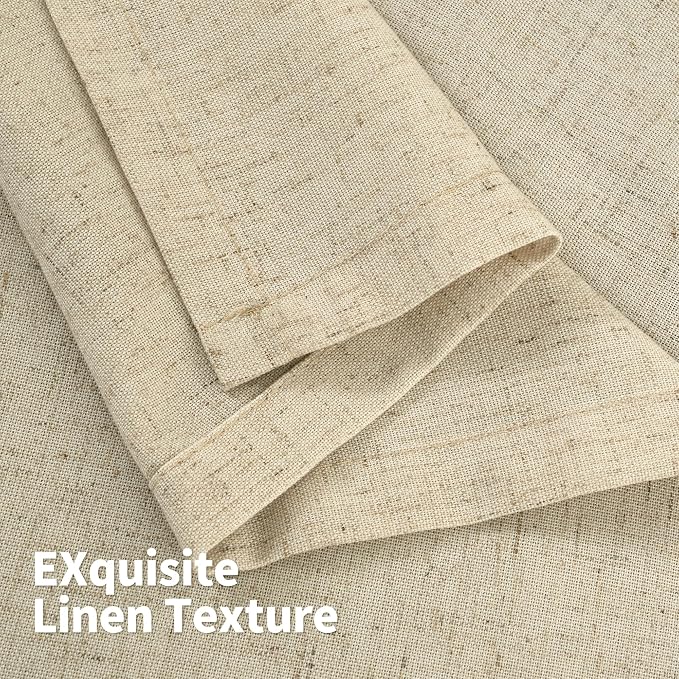 YoungsTex Burlap Linen Curtains - Image 9