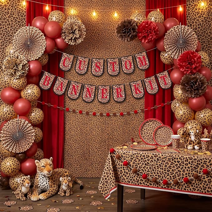 Hahafelt 125 Pcs Make Your Own Banner Kit Personalized Handmade Name Scallop - Image 5
