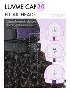 LUVME HAIR Curly Deep Wave Glueless Lace 100% Human Hair Short Wigs 16 Inches Pre Cut Plucked Hd Lace Wig Ready To Go Natural Color Bleached Knots Side Part Black Wigs 16 Inches