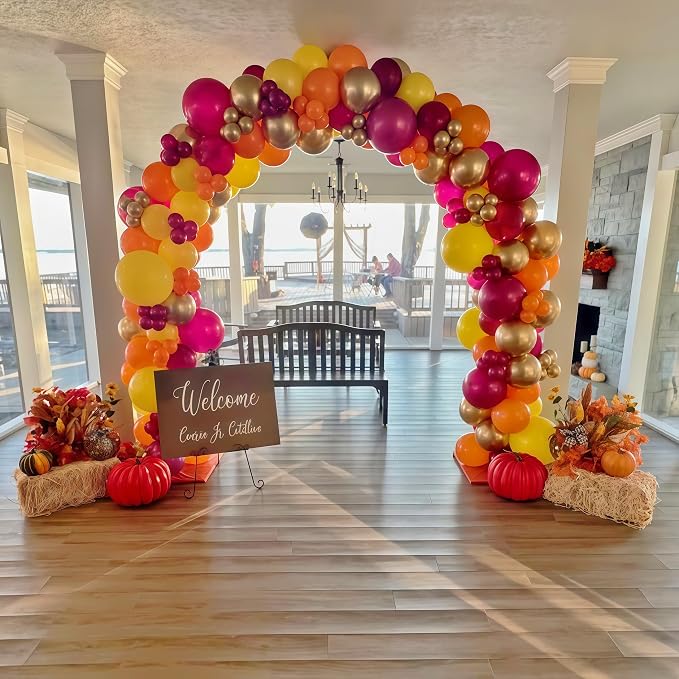 Burnt Orange Brown Balloons, 12 Inch 35PCS Fall Balloons - Image 5