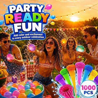 Water Balloons Quick Fill 1000 – 1000 Pack Self-Sealing Water Bombs, Easy Fast - Image 7