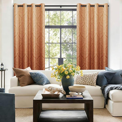 DWCN 100% Blackout Curtains for Bedroom 96 Inch Length - Image 4