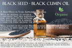 Dr Joe Lab Egyptian Black Seed Oil - Bulk 32 oz - Natural, Black Cumin, Unrefined, Kalonji, Cold Pressed, Extra Virgin, Blessed, Vegan, Non GMO - for Hair Skin