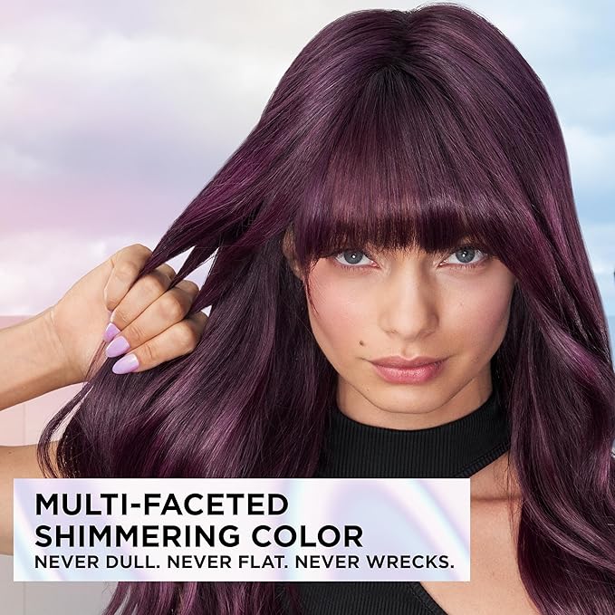 L'Oreal Paris Feria Multi-Faceted Shimmering Permanent Hair Color, Very Platinum, Pack of 1 Hair Dye Kit