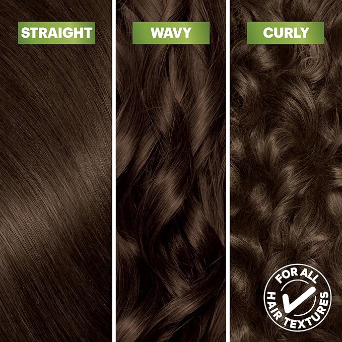 Garnier Hair Color Nutrisse Ultra Coverage Nourishing Creme, 500 Deep Medium Natural Brown (Glazed Walnut) Permanent Hair Dye, 1 Count (Packaging May Vary)