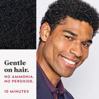 Just For Men Easy Comb-In Color Mens Hair Dye, Easy No Mix Application with Comb Applicator - Jet Black, A-60, Pack of 1