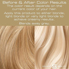 Creamy Blonde Hair Dye with added Plex Hair Care Conditioner, Permanent Hair Color with Natural Creamy Toner for Blond Hair, Vegan Hair Dye, Cruelty-Free - Smart Beauty Hair Color