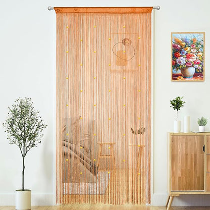 Beaded Curtain Door String Curtains by MakeLifeColorfulandSimple