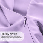 INFIIXSO Mulberry Silk Pillowcase for Hair and Skin, Silk Pillow Cases Queen Size with Hidden Zipper 20x30 Inches, Extraordinary Smooth and Soft Cooling Pillow Cases for Hot Sleepers(Lavender, 1 Pack)