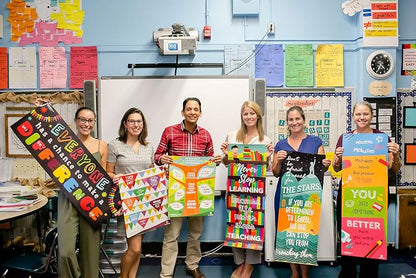 Sproutbrite 2 Educational Classroom Welcome Posters, Banners 13.5”x39” - Image 3