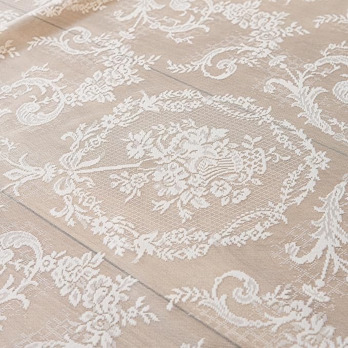 Deeprove Sheer Lace Curtains 63 Inches Long Pair - Image 4