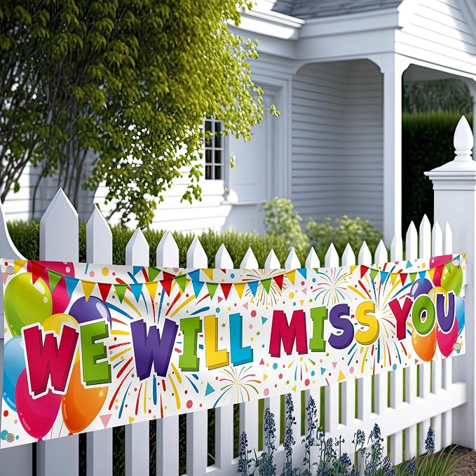 We Will Miss You Banner - Image 4