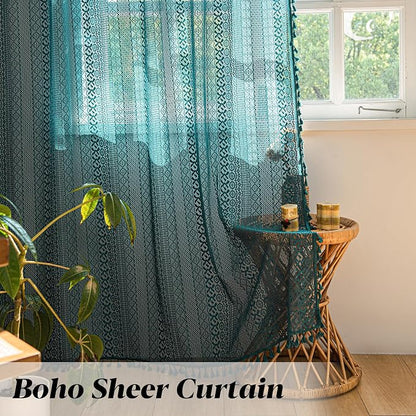 Sutuo Home Boho Curtains 96 inches Long - Image 5