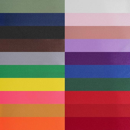 LIUYAXI 2 Inch Satin Ribbon Set – 20 Rolls Rainbow Ribbon, 5 Yards Each - Image 3