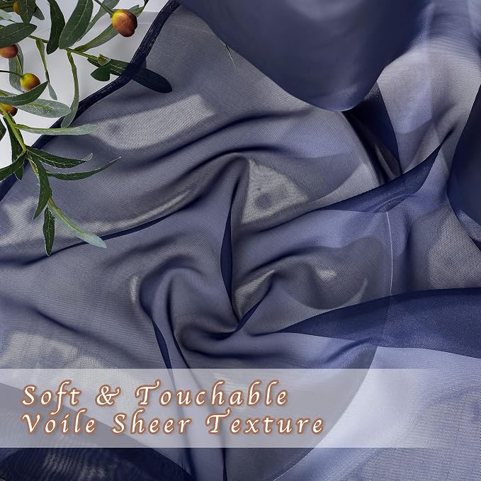 NICETOWN Sheer Curtains Voile Panels - Image 4