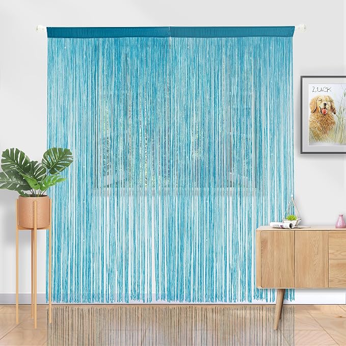 YIIBAII Door String Curtains Fringe Door Curtains - Image 4