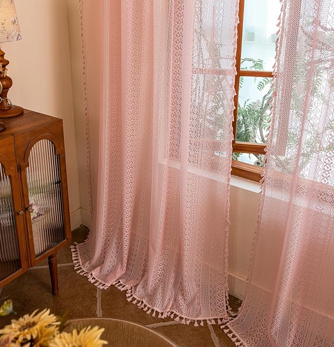 Sutuo Home Boho Curtains 2 Panels - Image 9