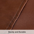NTBAY Satin Body Pillowcase for Hair and Skin, Luxurious and Silky Pillow case with Envelope Closure, 20x54 Inches, Brown