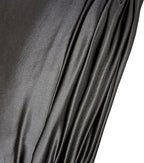 Black Satin Pillowcases Queen Size Set of 2 for Hair and Skin,Black Silk Pillowcase Breathable Pillowcase with Envelope Closure