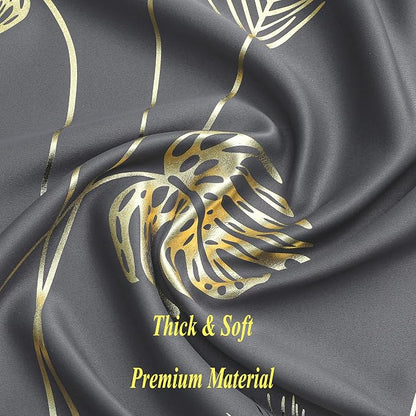 Blackout Curtains 108 inches Long, Light Blocking Grommet Curtains, Dark Grey - Image 5