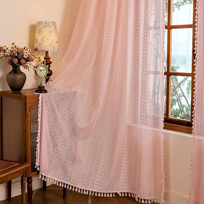 Sutuo Home Boho Curtains 2 Panels - Image 8