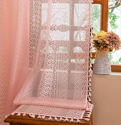 Sutuo Home Boho Sheer Curtains 96 inches Long - Image 8