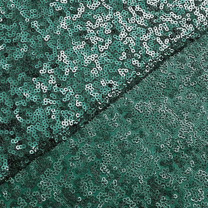 Sugargirl Dark Green Sequin Backdrop Curtain 4 Panels 2FTx8FT Glitter Dark - Image 9