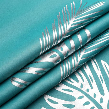 Teal Blackout Curtains for Living Room 90 Inch Length 2 Panels Set, Energy - Image 8