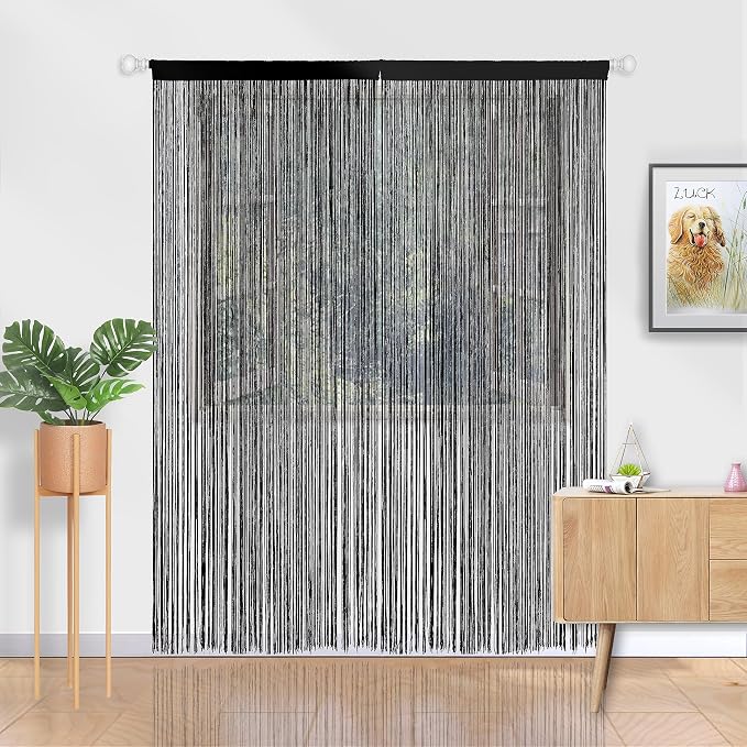 YIIBAII Door String Curtains Fringe Door Curtains - Image 4