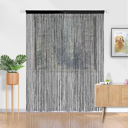 YIIBAII Door String Curtains Fringe Door Curtains - Image 4