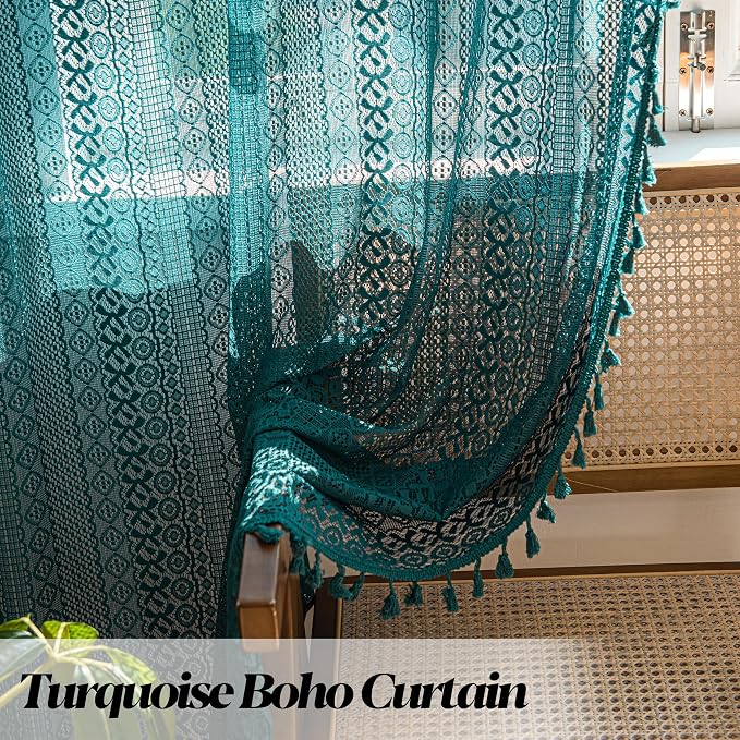 Sutuo Home Boho Curtains 96 inches Long - Image 3