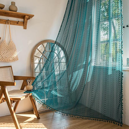 Sutuo Home Boho Curtains 84 inches Long by SutuoHome