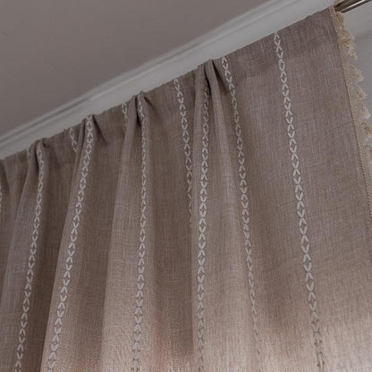 Sutuo Home Boho Curtains for Bedroom Living Room 63 Inch Length, Light - Image 4