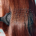 Gimme Beauty - Medium Hair Brush - Damage-Free Detangling Hair Brush - Soft Bristle Brush with Anti-Static & Heat Resistant Nylon Bristles